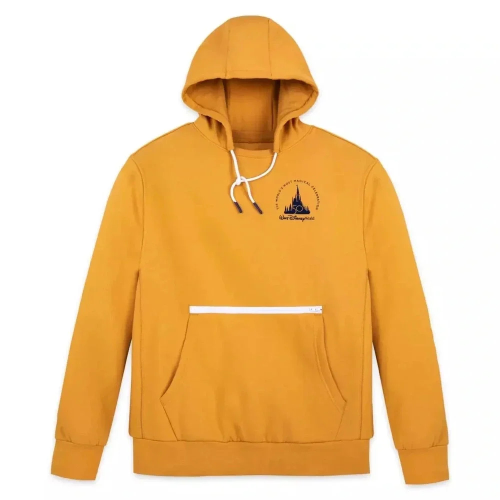Walt Disney World 50th Anniversary Mickey Mouse Pullover Hoodie Adult Medium